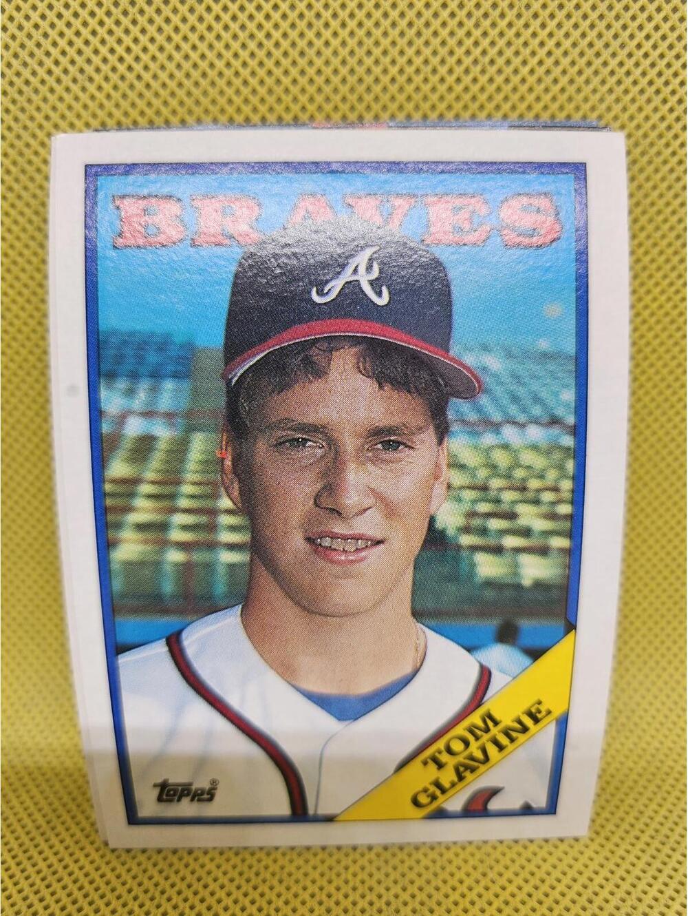 Tom Glavine (RC) Rookie Card - HOF - 1988 Topps #779 - Braves - RAW Mint - Picture 1 of 2